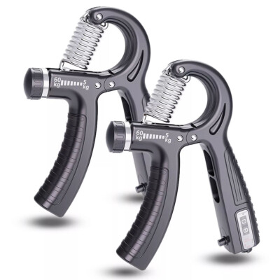 2er Set Fingerhantel Unterarmtrainer Handtrainer und Fingertrainer Hand Grip DE