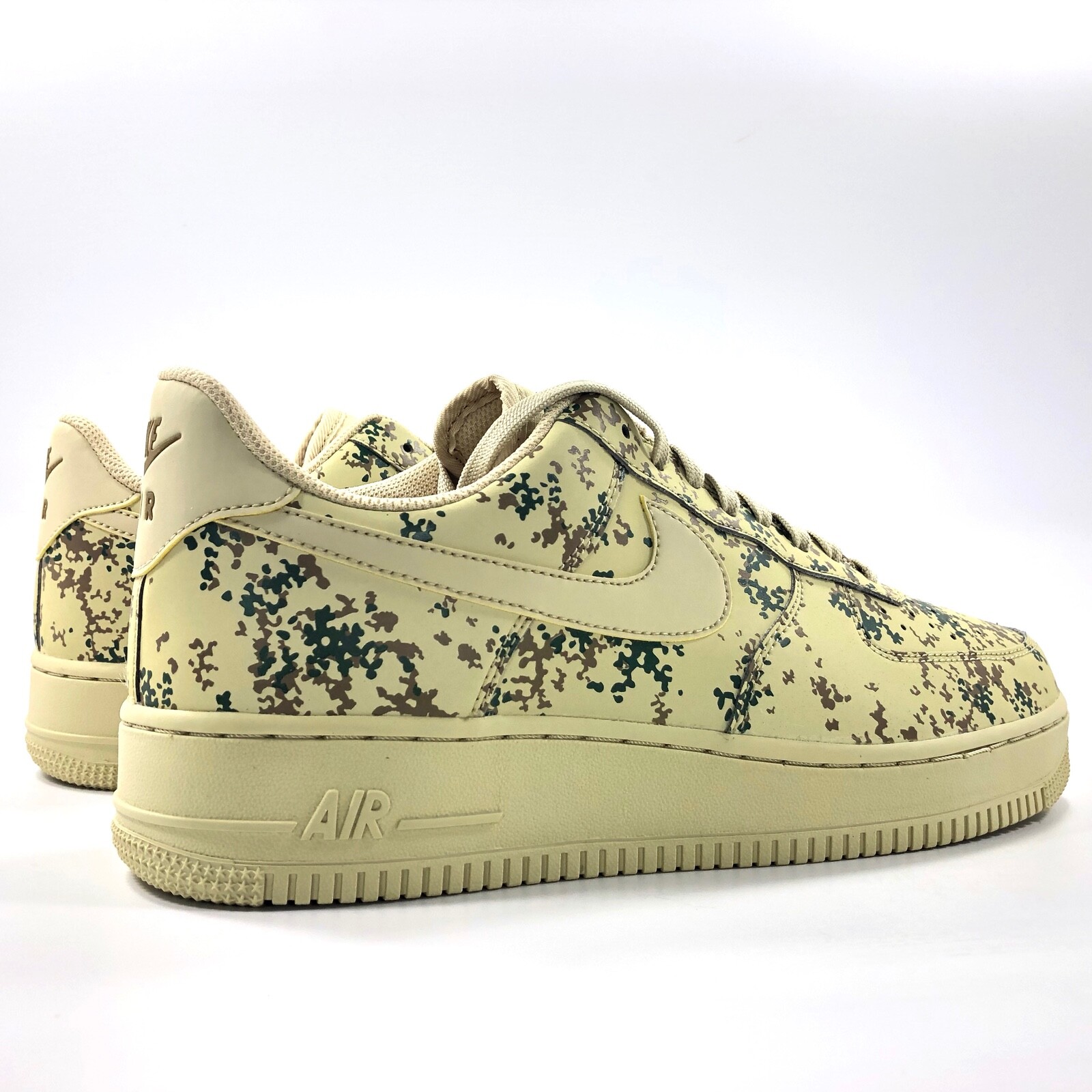 air force 1 gold reflective camo