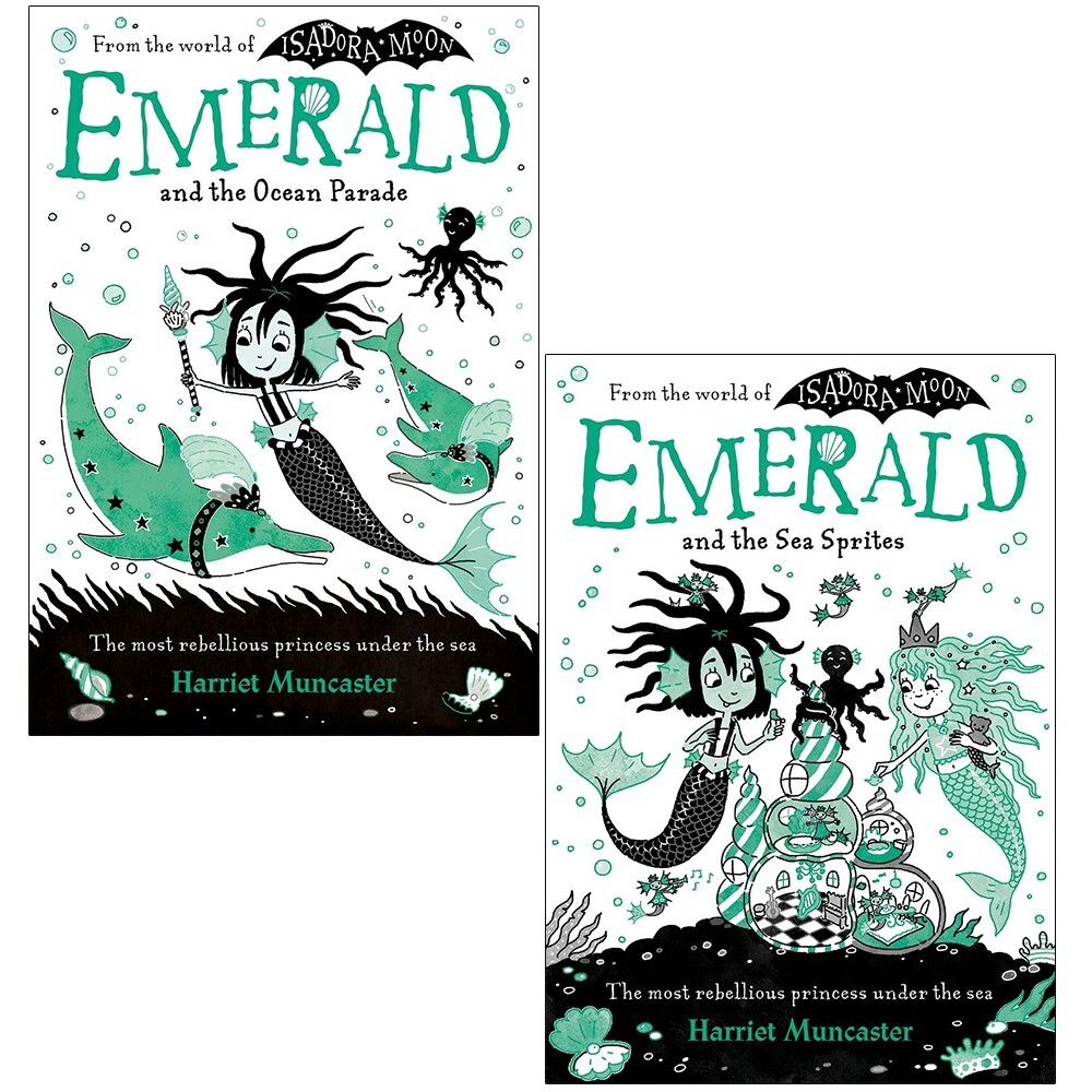 Harriet Muncaster Emerald Series 2 Books Collection Set (World Of Isadora Moon)