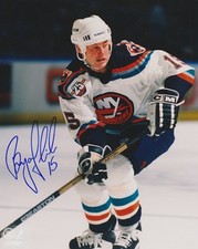 BRYAN SMOLINSKI Signed NEW YORK ISLANDERS 8X10 Photo w/COA #2