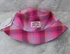 Justice Girls Bucket Style Hat Reversible Pink One Size NWT