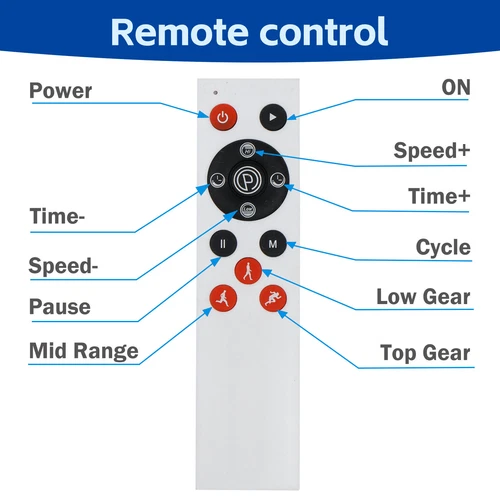 Máquina de Ejercicio Compacta Vibration Plat Todo el Cuerpo con Control Remoto Negro/Blanco/Rojo - Imagen 20 de 32