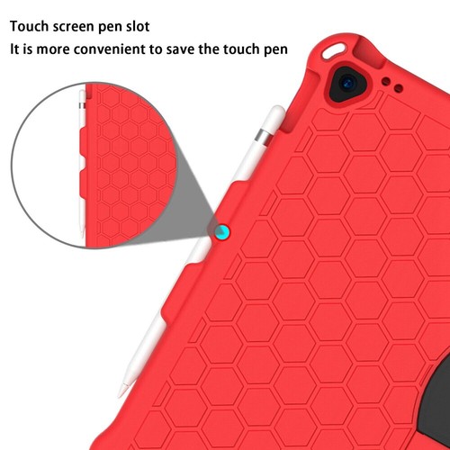 Rubber Stand Case Cover With Strap For iPad Mini Air Pro 1 2 3 4 5/6/7/8/9th Gen - Picture 42 of 84