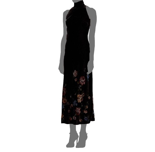 Lauren Ralph Lauren Women's Floral Stretch Jersey Surplice Dress Blue Size  2 | eBay