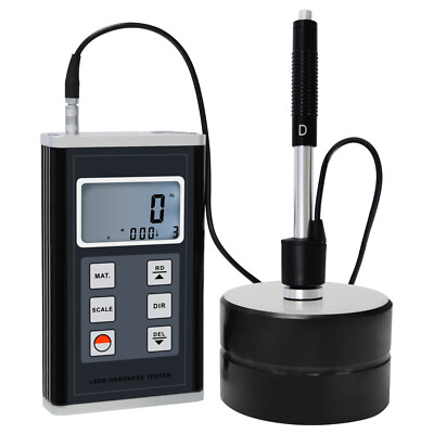 New Leeb Hardness Meters Tester Durometer D9 Material Measurement Gauge Test Kit