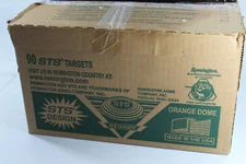 Remington 90 STS Orange Dome Clay Trap/Skeet Shooting Targets Made In The U.S.A.