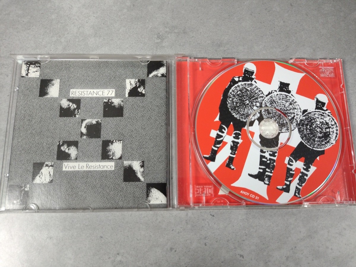 Resistance 77 Thoroughbred Men Cd Punk Album AhoyCd31 Captain Oi