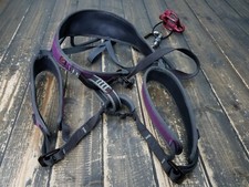 Mammut Women's Climbing Harness SIZE XS Purple Gray OPHIR 3 Slide with Clips