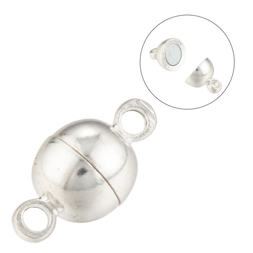SILVER MAGNETIC ROUND BALL