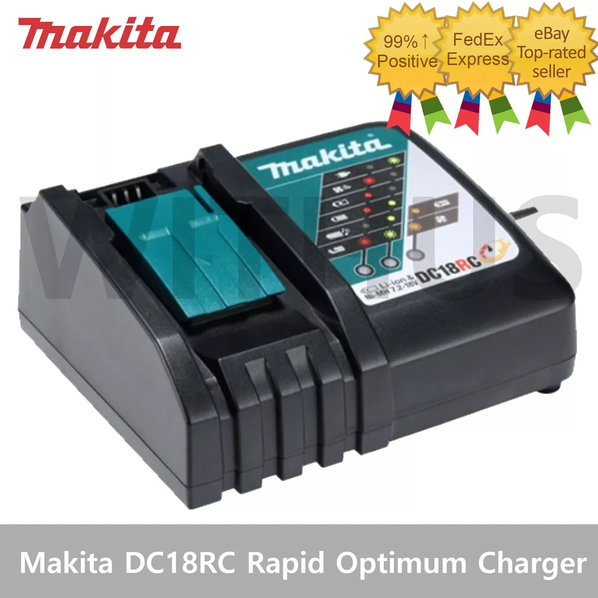 Makita DC18RC 14.4V 18V LXT Lithium Ion Rapid Optimum Charger
