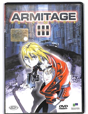 DVD FILM MANGA CYBERPUNK 90,ARMITAGE III POLY MATRIX,ANIME KOMPLETT shirow,alita