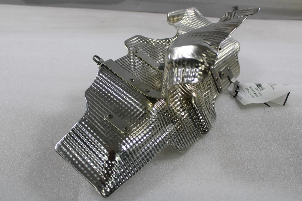 Ferrari F8, 488, LH, culata / colector de escape protector térmico, usado, 918239 Foto 3 de 4