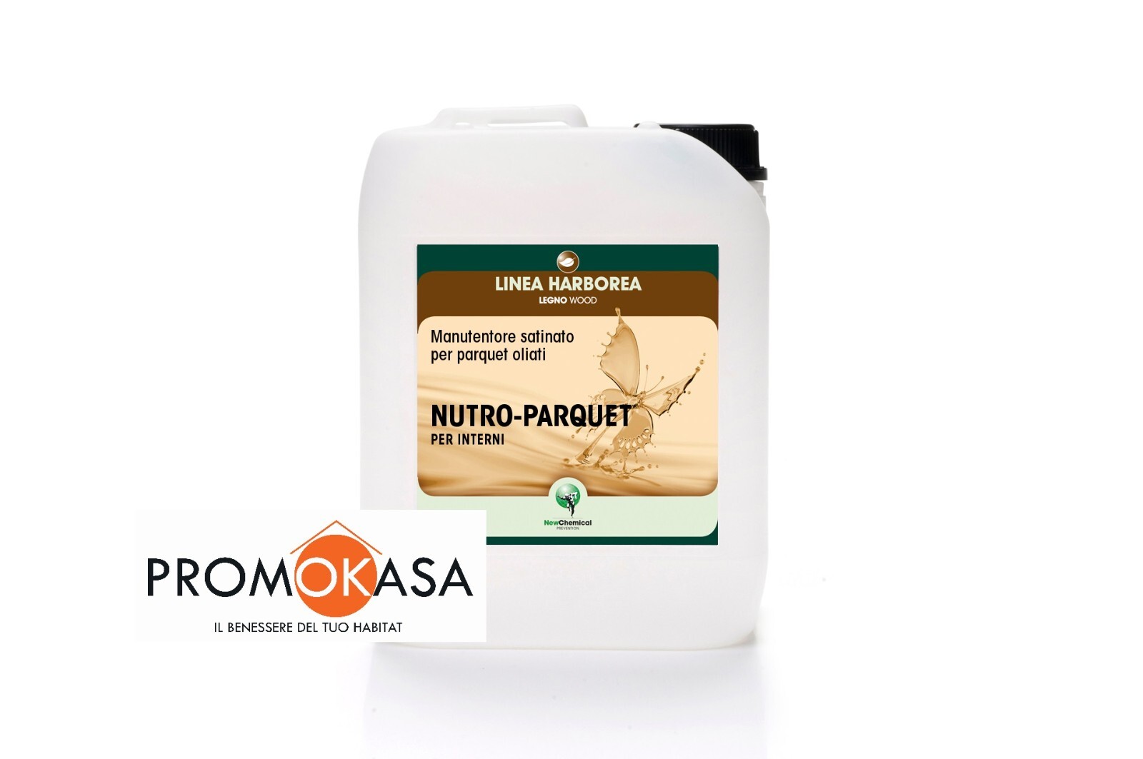 NUTRO PARQUET 5 LT NEW CHEMICAL | Cera Manutenzione Parquet ad olio e cera