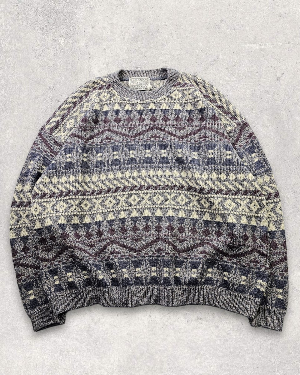 Vintage 80s Great Canadian Rugged Wear Acrylic Knit Pullover
