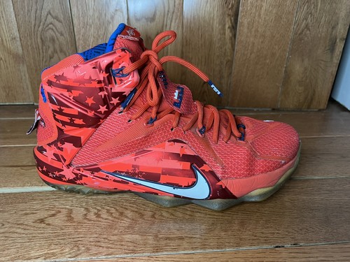 Nike Lebron 12 XII Size 10 Independence 