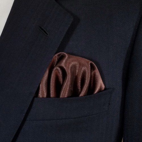NEW - Men's Pre-Folded Satin Pocket Square Insert - More Colors - Picture 50 of 160