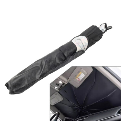 Laser Universal Car Umbrella Windshield Sunshade Heat Sun Shade Window Cover GZ