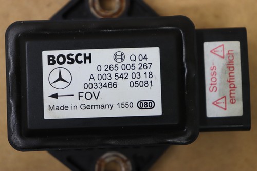05 06 MERCEDES BENZ CLS CLS55 AMG W219 YAW TURN RATE ACCELERATION SENSOR MODULE - Picture 3 of 3