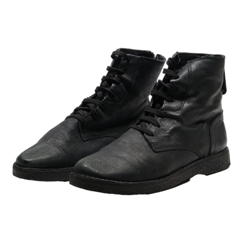 GEOX Botines Cuero Negro Hombre Reino Unido 6.5 - Imagen 3 de 6