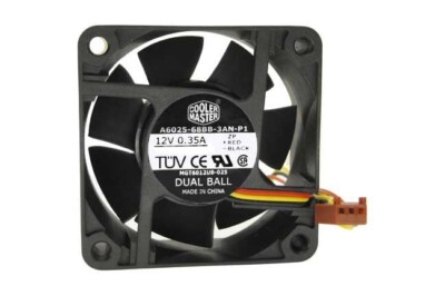 Cooler Master A6025-68BB-3AN-P1 6025 3-Pin Fan MPN: MGT6012UB-O25 12V 0.35A