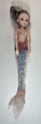 December Diamonds Ocean Mist Sea Mist Mermaid Retired Figurine 16'' NEW W TAGS