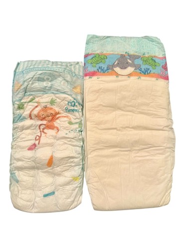 Vintage Pampers Baby-Dry Size 6 Plastic Diaper for Babies 35+lbs (imported) - Picture 16 of 22