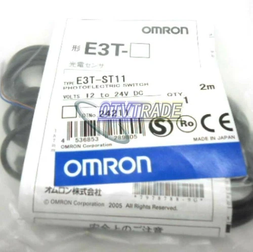 1PC New Omron E3TST11 Photoelectric Switch Sensor E3T-ST11 12-24VDC