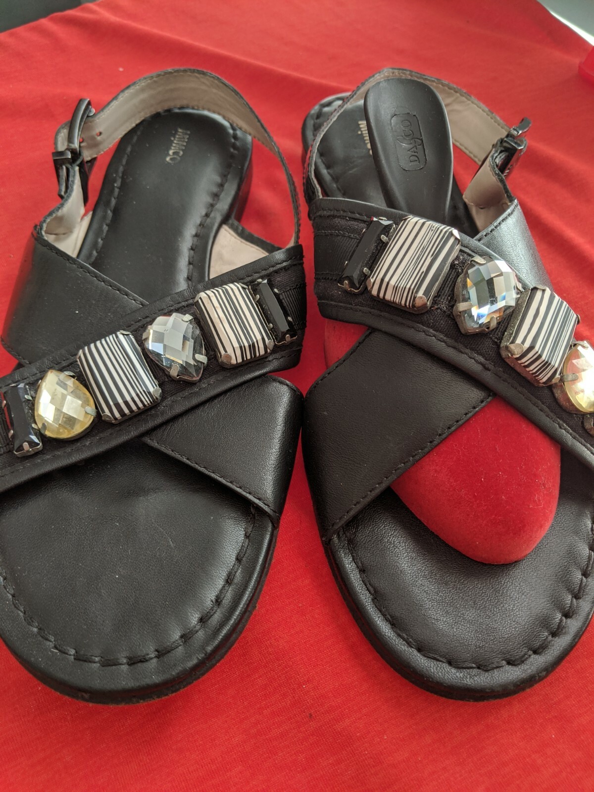 MIMCO LEATHER UPPER,LINING & SOLE LADIES SANDALS SIZE… Gem