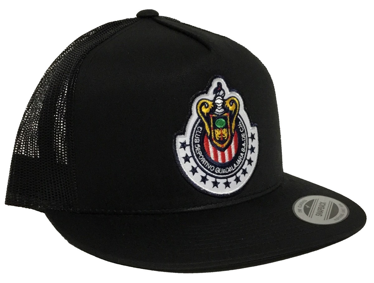 CLUB DEPRTIVO GUADALAJARA LAS CHIVAS RALLADAS MEXICO HAT BLACK