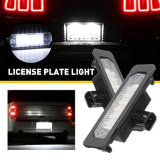For Ford Flex Taurus 2009-2019 White LED License Plate Light 18 SMD Super Bright