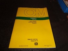 John Deere 332 & 336 Hay Baler Operators Manual Instruction book origional