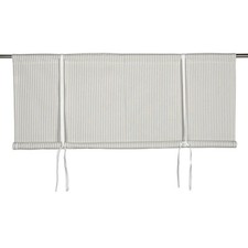 Raffrollo Raffgardine Gardine 'Oskar' sand 100 x 90 cm Baumwolle Landhaus Skandi