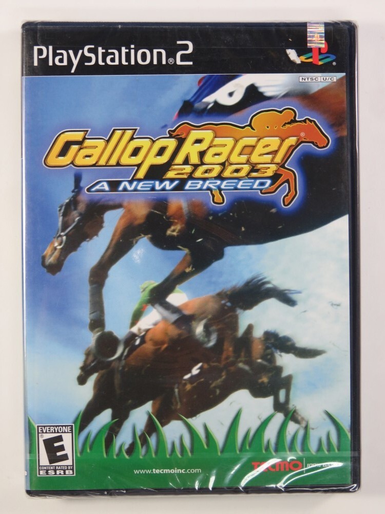 GALLOP RACER 2003 A NEW BREED PS2 NTSC-USA NEW