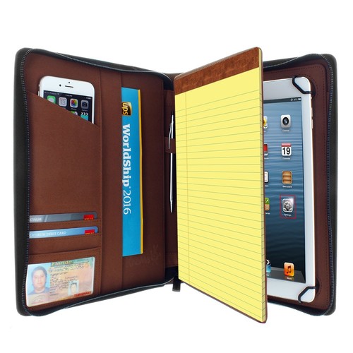 Universal Tablet Pad folio Zippered Case for 8.5'' up to 11'' tablets - Black - Picture 3 of 6