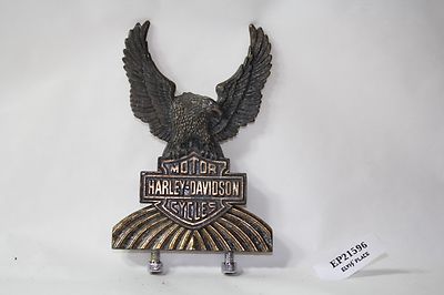 Harley Eagle Bar & Shield sissy bar insert medallion FXR FXLR FXRT FXRP ...