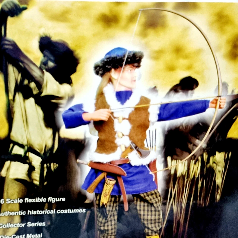 Figura de acción Ignite 1:6 Time Silhouette Viking Bowman escala coleccionista serie Foto 2 de 4