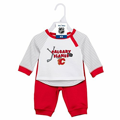 Outerstuff NHL Calgary Flames Children Unisex Scrimmage 2Piece Shirt & Pant S...