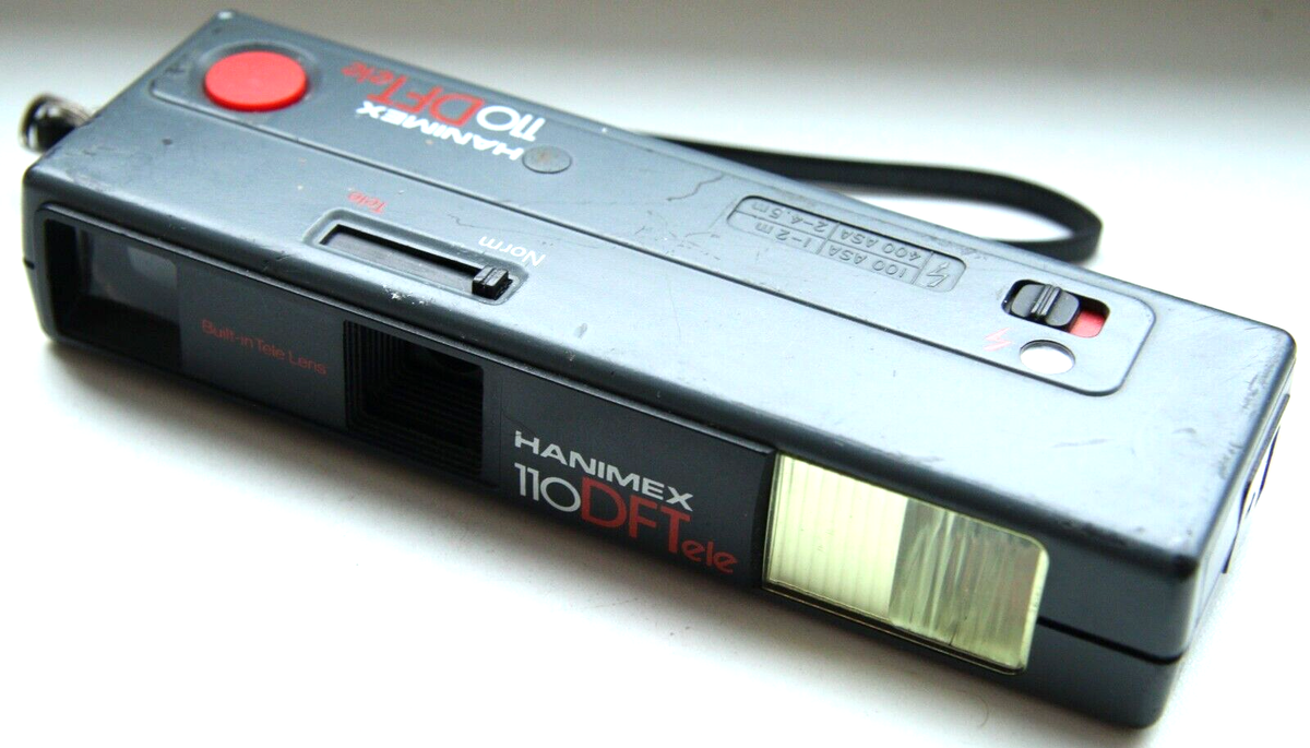 ハニメックス110ポケットカメラCF tele Vintage Hanimex 110 DFTele Pocket Flash Camera | eBay