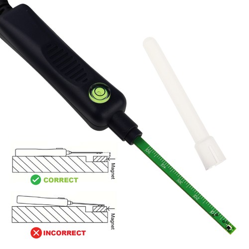 Gaussmeter Magnetic Field Strength Meter AC / DC Automatic Manual Data Recording - Picture 5 of 12
