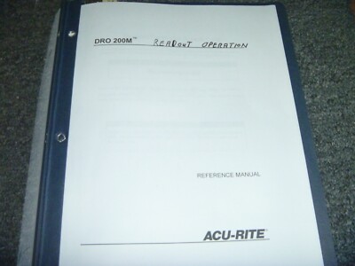 Digital Readouts - Acu-Rite Dro