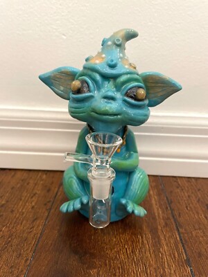6.5  Premium Glass Water Pipe Aqua Elf Creature Gremlin 14mm
