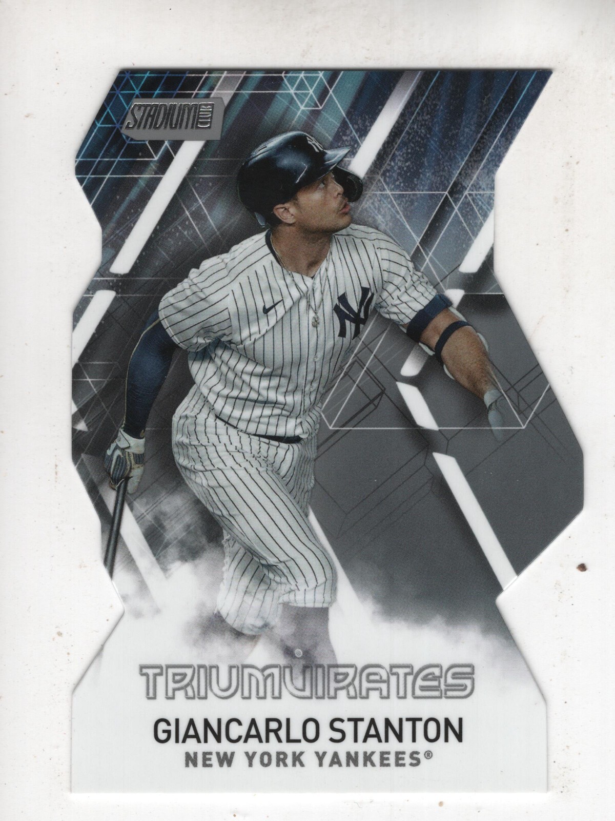 2021 Stadium Club #T-10 Giancarlo Stanton Triumvirates