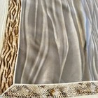 Vintage Symphony Scarf Handkerchief Snake Tiger Animal Print Made In Italy — photo 7