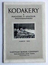 KODAKERY March 1919 Eastman Kodak Co Magazine Amateur Photographers Camera Ads