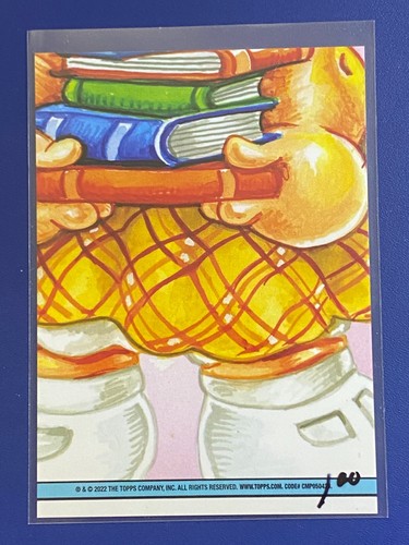2022 Topps Garbage Pail Kids Book Worms Booger Green Parallels - You Pick! - 第 228/238 張圖片