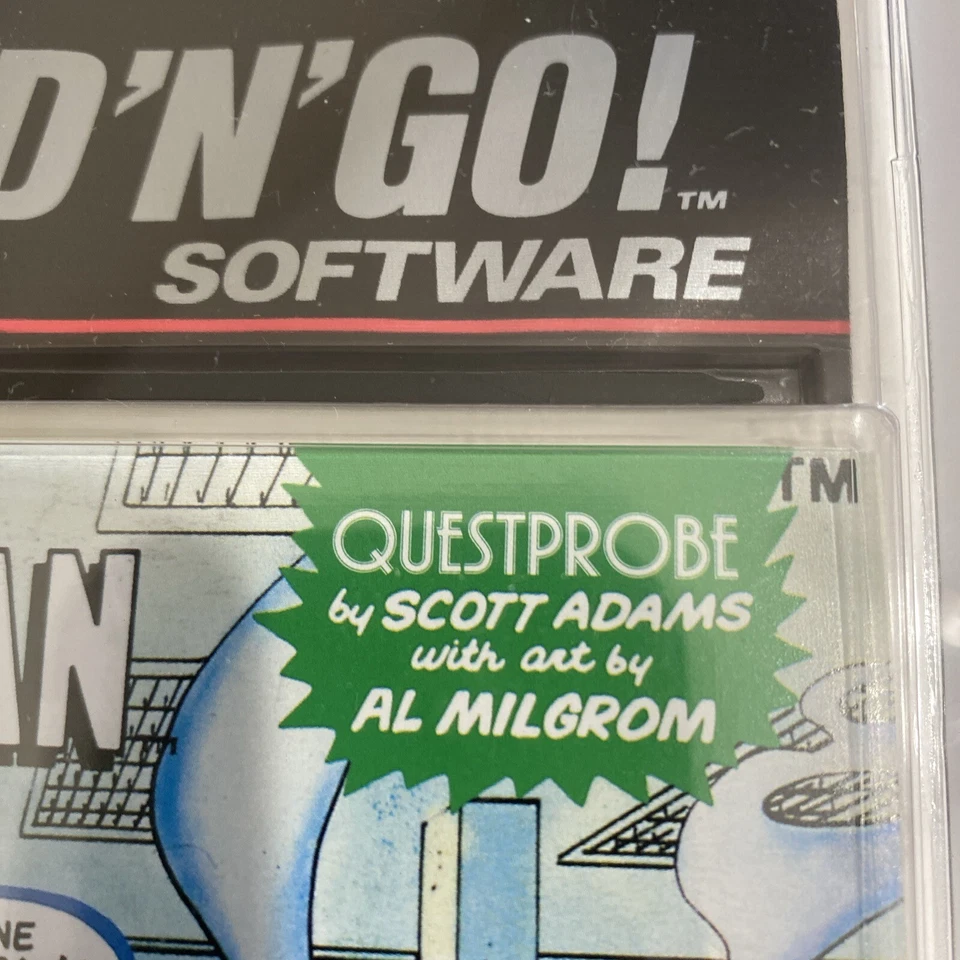 VGA 85+ SEALED Spider-Man Load 'N' Go Artwork by Al Milgrom Atari PC Questprobe - Image 2 of 4