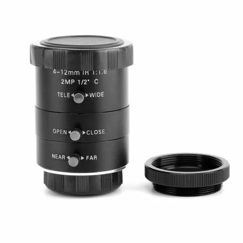 Manual Focus Lenses 12mm Focal f/16 Maximum Aperture