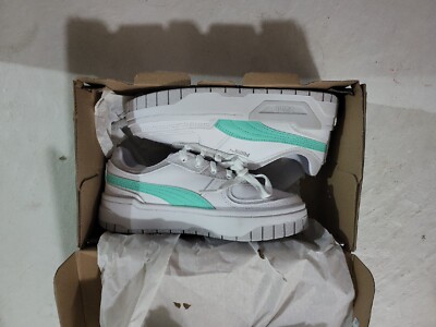 Puma Cali Dream, White-Feather-Gray-Mint, New Size