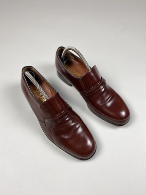 Barker Herren Leder Formelle Halbschuhe Schuhe Größe UK 7 1/2 US 8,5