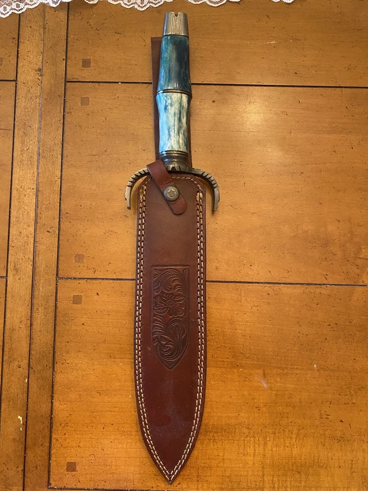 Precioso cuchillo decorativo de época renacentista hecho a mano, con hoja de 11 pulgadas Foto 4 de 4